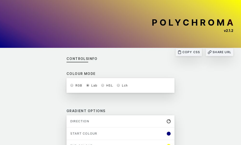 Screenshot of Polychroma